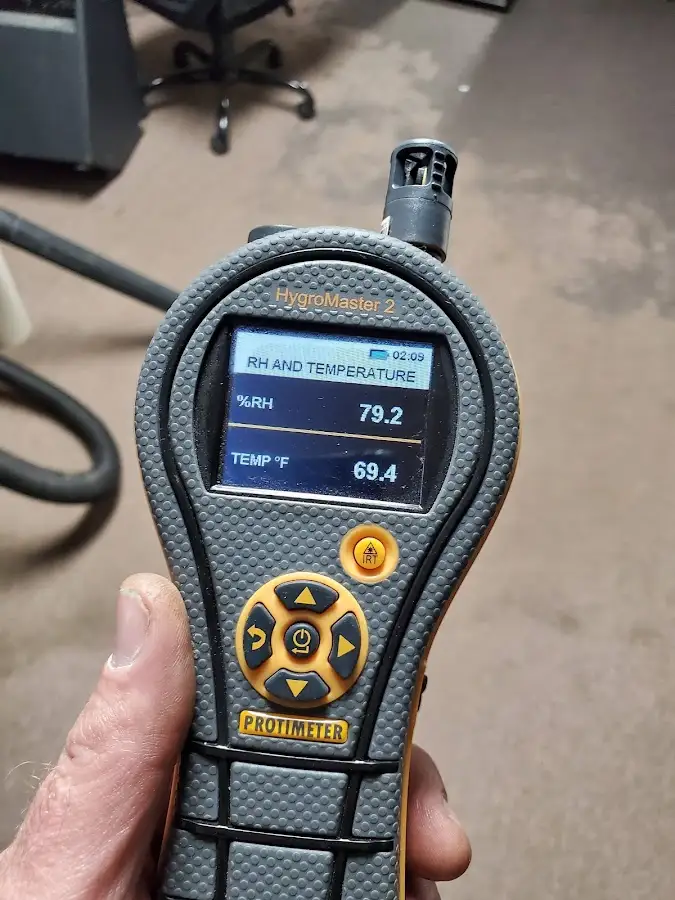 Moisture meter humidity assessment for Mold Remediation & Removal in Orangetown